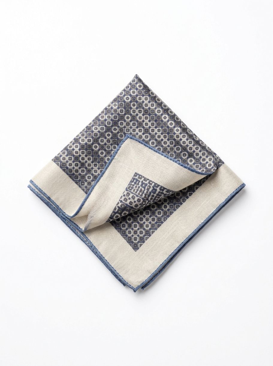 Signature Silk-Linen Pocket Square